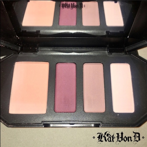 🖤NEW Kat Von D Shade + Light Eye Quad - Plum💜 - Picture 5 of 8
